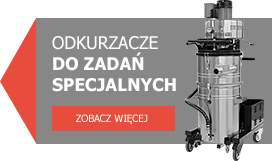 Odkurzacze przemysłowe do zadań specjalnych