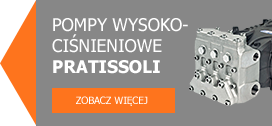 Pompy wysokociśnieniowe Pratissoli